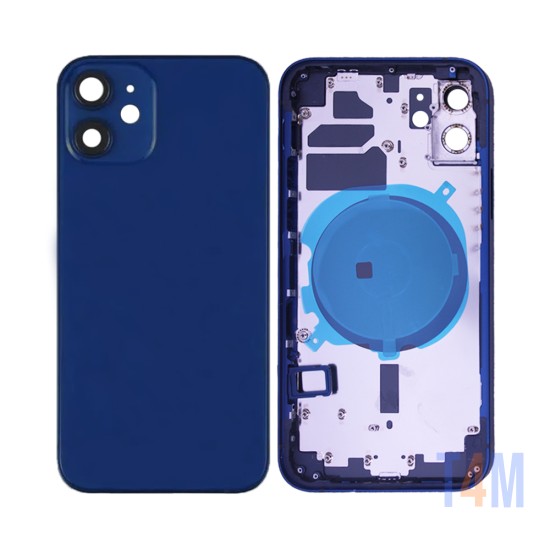 Tampa Traseira+Frame Apple iPhone 12 Azul